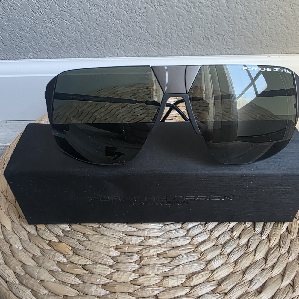 Porsche Design Black Sunglasses P8638